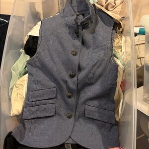 Rag & Bone Navy Textured Vest